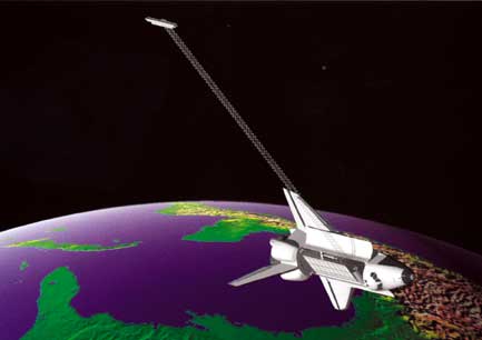 Misión de Radar Topográfico del Transbordador Espacial
