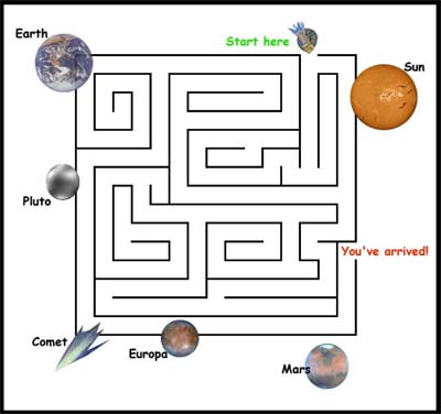 Small image of a space maze.